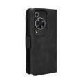 For Huawei Enjoy 70 4G Skin Feel Calf Texture Card Slots Leather Phone Case(Black)