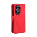 For Huawei nova 12 Skin Feel Calf Texture Card Slots Leather Phone Case(Red)