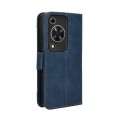 For Huawei nova Y72 4G Skin Feel Calf Texture Card Slots Leather Phone Case(Blue)
