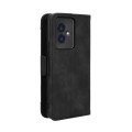 For Honor 100 5G Skin Feel Calf Texture Card Slots Leather Phone Case(Black)