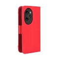 For Honor 100 Pro 5G Skin Feel Calf Texture Card Slots Leather Phone Case(Red)