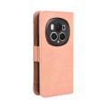 For Honor Magic6 Pro Skin Feel Calf Texture Card Slots Leather Phone Case(Pink)