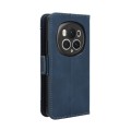 For Honor Magic6 Pro Skin Feel Calf Texture Card Slots Leather Phone Case(Blue)