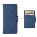 For Samsung Galaxy A05 4G Skin Feel Calf Texture Card Slots Leather Phone Case(Blue)