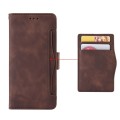 For Samsung Galaxy A05 4G Skin Feel Calf Texture Card Slots Leather Phone Case(Brown)