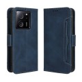 For Xiaomi 13T / 13T Pro Skin Feel Calf Texture Card Slots Leather Phone Case(Blue)