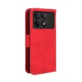 For Xiaomi Redmi K70 / K70 Pro 5G Skin Feel Calf Texture Card Slots Leather Phone Case(Red)