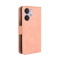 For Xiaomi Redmi 13C 5G / 13R 5G Skin Feel Calf Texture Card Slots Leather Phone Case(Pink)