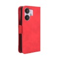 For Xiaomi Redmi 13C 5G / 13R 5G Skin Feel Calf Texture Card Slots Leather Phone Case(Red)