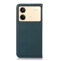 For Xiaomi Redmi Note 13R Pro KHAZNEH Nappa Top Layer Cowhide Leather Phone Case(Green)
