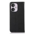 For Xiaomi Redmi 13C 4G/5G/Poco C65/Poco M6 KHAZNEH Nappa Top Layer Cowhide Leather Phone Case(Black