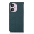 For Xiaomi Redmi 13C 4G/5G/Poco C65/Poco M6 KHAZNEH Nappa Top Layer Cowhide Leather Phone Case(Green