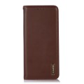 For Xiaomi Redmi A3 KHAZNEH Nappa Top Layer Cowhide Leather Phone Case(Brown)