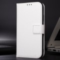 For Motorola Moto G Play 4G 2024 Diamond Texture Leather Phone Case(White)