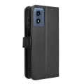 For Motorola Moto G Play 4G 2024 Diamond Texture Leather Phone Case(Black)