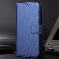 For Motorola Moto G Play 4G 2024 Diamond Texture Leather Phone Case(Blue)