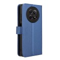 For Realme 12 5G / 12X 5G Diamond Texture Leather Phone Case(Blue)