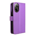 For Realme C67 4G Diamond Texture Leather Phone Case(Purple)