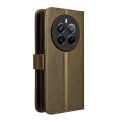 For Realme Narzo 70 Pro 5G Diamond Texture Leather Phone Case(Brown)