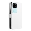 For vivo S18 5G / S18 Pro 5G Diamond Texture Leather Phone Case(White)