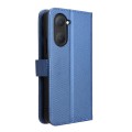 For vivo Y03 4G Diamond Texture Leather Phone Case(Blue)