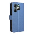For Infinix Smart 8 Diamond Texture Leather Phone Case(Blue)