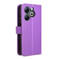 For Infinix Smart 8 Diamond Texture Leather Phone Case(Purple)