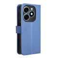 For Tecno Spark 20 4G Diamond Texture Leather Phone Case(Blue)