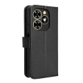 For Tecno Spark Go 2024 Diamond Texture Leather Phone Case(Black)