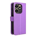 For Tecno Spark Go 2024 Diamond Texture Leather Phone Case(Purple)