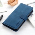 For Xiaomi Redmi 13C KHAZNEH Retro Texture Flip Leather Phone Case(Blue)