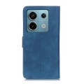 For Xiaomi Redmi Note 13 Pro KHAZNEH Retro Texture Flip Leather Phone Case(Blue)