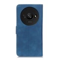 For Xiaomi Redmi A3 KHAZNEH Retro Texture Flip Leather Phone Case(Blue)