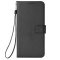 For Samsung Galaxy A05s 4G Diamond Texture Leather Phone Case(Black)