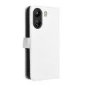 For Xiaomi Redmi 13C 4G / Poco C65 4G Diamond Texture Leather Phone Case(White)