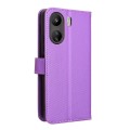 For Xiaomi Redmi 13C 4G / Poco C65 4G Diamond Texture Leather Phone Case(Purple)