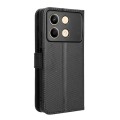 For Xiaomi Redmi Note 13R Pro 5G Diamond Texture Leather Phone Case(Black)