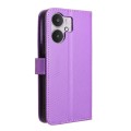 For Xiaomi Redmi 13C 5G / 13R 5G Diamond Texture Leather Phone Case(Purple)