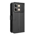 For Xiaomi Poco X6 Neo 5G Diamond Texture Leather Phone Case(Black)