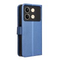For Xiaomi Redmi Note 13R 5G Diamond Texture Leather Phone Case(Blue)