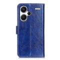 For Xiaomi Redmi Note 13 Pro+ Retro Crazy Horse Texture Leather Phone Case(Blue)