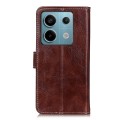 For Xiaomi Redmi Note 13 Pro 5G/Poco X6 Retro Crazy Horse Texture Leather Phone Case(Brown)