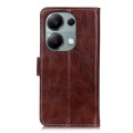 For Xiaomi Redmi Note 13 Pro 4G/Poco M6 Pro 4G Retro Crazy Horse Texture Leather Phone Case(Brown)