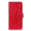 For Xiaomi Redmi Note 13 4G Retro Crazy Horse Texture Leather Phone Case(Red)