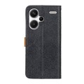 For Xiaomi Redmi Note 13 Pro+ European Floral Embossed Leather Phone Case(Black)