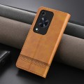 For Huawei Enjoy 70 AZNS Magnetic Calf Texture Flip Leather Phone Case(Light Brown)
