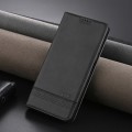 For Huawei Enjoy 70 Pro/nova 12i AZNS Magnetic Calf Texture Flip Leather Phone Case(Black)