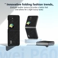 For Huawei P60 Pocket ABEEL Dream Litchi Texture PU Phone Case(Black)