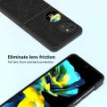 For Huawei P60 Pocket ABEEL Dream Litchi Texture PU Phone Case(Black)