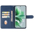 For OPPO Reno 11 Pro China Leather Phone Case(Blue)